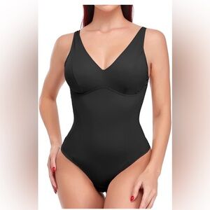 FEELINGIRL Body Shaper Bodysuits Slimming Sheath Tummy Control But Lifting M
